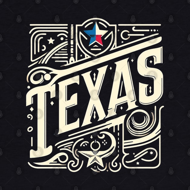 Texas Vintage Design by Trendsdk